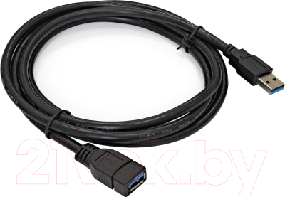 Удлинитель кабеля ExeGate EX-CC-USB3-AMAF-1.8 / EX284932RUS - фото