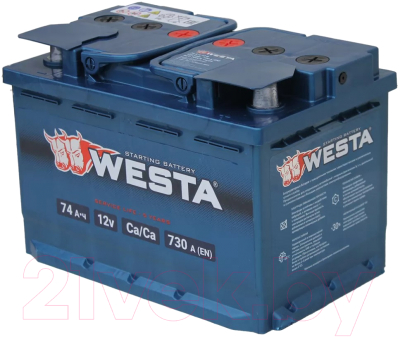 Автомобильный аккумулятор Westa 6СТ-74 VLR Euro П240021
