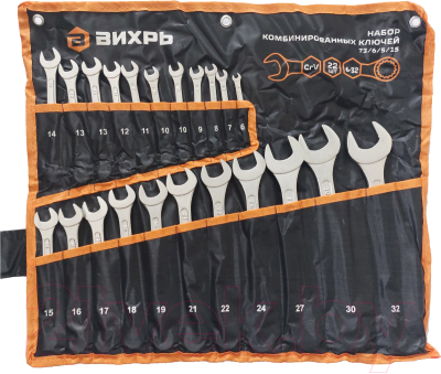 Набор ключей Вихрь 73/6/5/15 - фото