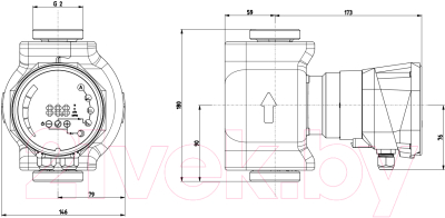 Циркуляционный насос IMP PUMPS NMT SMART II 32/100-180