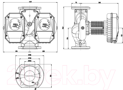 Циркуляционный насос IMP PUMPS NMTD MAX II 65/120 F340