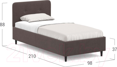 Односпальная кровать Moon Family 1253 / MF005146