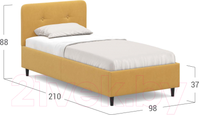 Односпальная кровать Moon Family 1253 / К005090