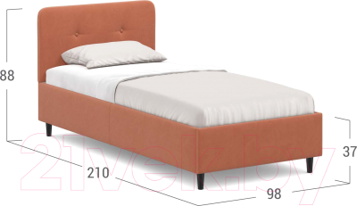 Односпальная кровать Moon Family 1253 / MF005207