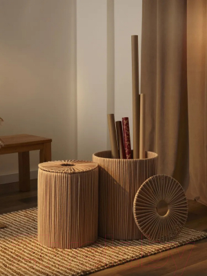 Корзина Tkano Ethnic Dholak Beige / TK24-ST-BA0040