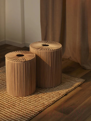 Корзина Tkano Ethnic Dholak Beige / TK24-ST-BA0042