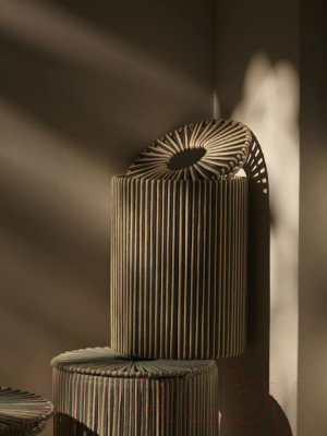 Корзина Tkano Ethnic Dholak Grey / TK24-ST-BA0038