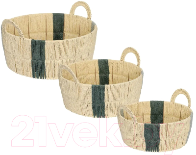 Корзина Tkano Ethnic Bodhran Sage / TK24-ST-BA0026