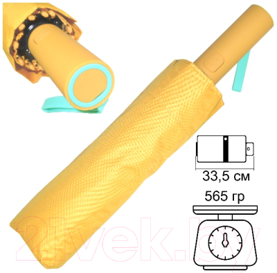 Зонт складной Ame Yoke 3 / ОК55-12DR