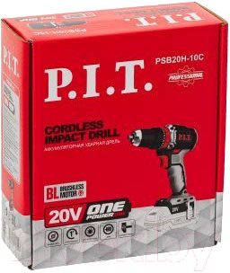 Аккумуляторная дрель-шуруповерт P.I.T PSB20H-10C
