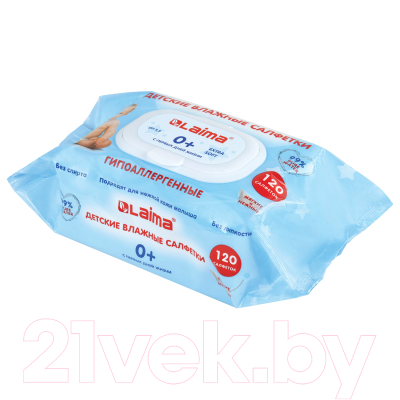 Влажные салфетки детские Laima Kids / 128079