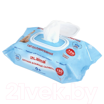 Влажные салфетки детские Laima Kids / 128079