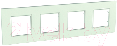 Рамка для выключателей и розеток Schneider Electric Unica MGU2.708.17 - фото