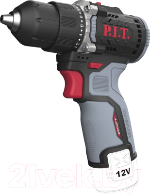 Аккумуляторная дрель-шуруповерт P.I.T PBM12K-10B - фото