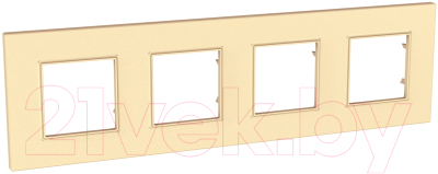 Рамка для выключателей и розеток Schneider Electric Unica MGU4.708.36 - фото