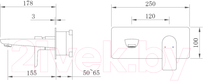 Смеситель Berges Ventas S / 076013