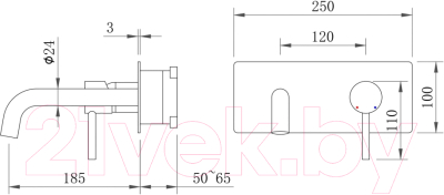 Смеситель Berges Ventas R / 076015