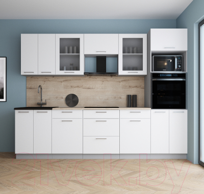 Кухонный гарнитур Интерлиния Мила Gloss 2.8