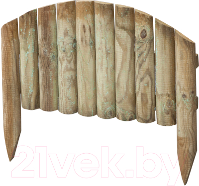 Бордюр садовый Массив-Древ Ивушка D50xH290(440)xL500 - фото