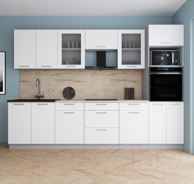 Кухонный гарнитур Интерлиния Мила Gloss 3.0