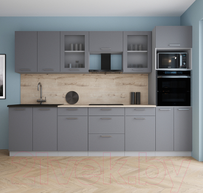 Кухонный гарнитур Интерлиния Мила Gloss 3.0