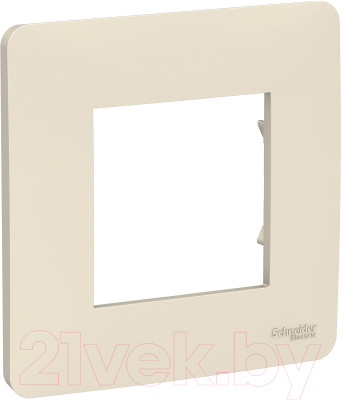 Рамка для выключателей и розеток Schneider Electric Unica NU200244 - фото