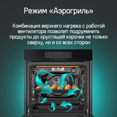 Электрический духовой шкаф Maunfeld EOEH7615B