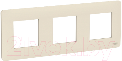 Рамка для выключателей и розеток Schneider Electric Unica NU200644 - фото