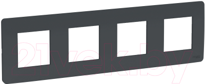 Рамка для выключателей и розеток Schneider Electric Unica NU200854 - фото