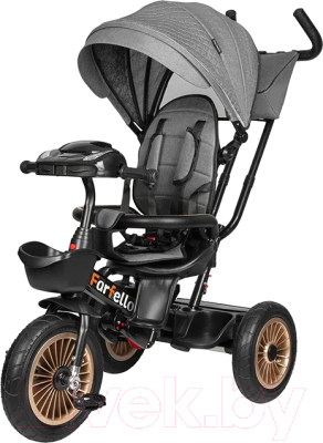 Трехколесный велосипед с ручкой Farfello PL-03 - фото