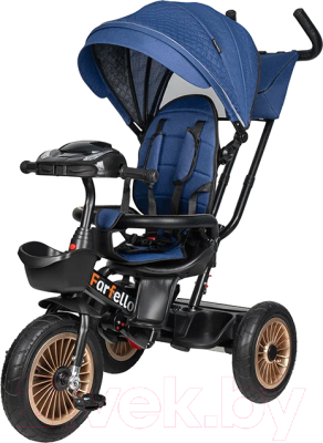 Трехколесный велосипед с ручкой Farfello PL-03 - фото