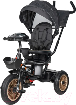 Трехколесный велосипед с ручкой Farfello PL-03 - фото