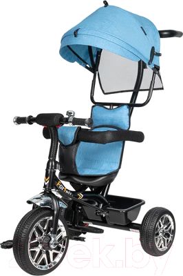 Трехколесный велосипед с ручкой Farfello PL-10 - фото