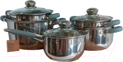 Набор кастрюль ЦУМ 1947 VS-9018 - фото