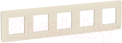 Рамка для выключателей и розеток Schneider Electric Unica NU201044 - фото