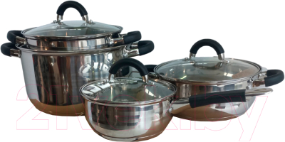 Набор кастрюль ЦУМ 1947 LF-05 - фото
