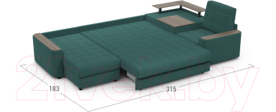 Диван П-образный Moon Family 018 / MF007623