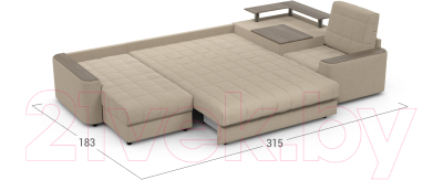 Диван П-образный Moon Family 018 / MF007627