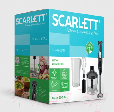 Блендер погружной Scarlett SC-HB42F35