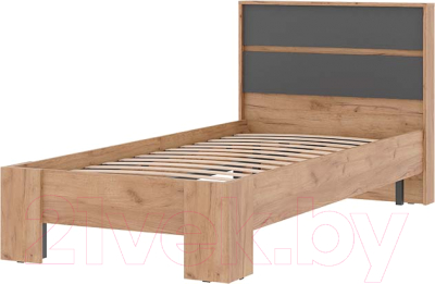 Односпальная кровать Стендмебель Хелен КР 01 90x200