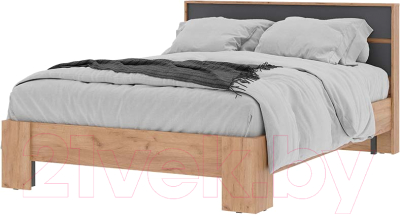 Полуторная кровать Стендмебель Хелен КР 02 140x200 - фото