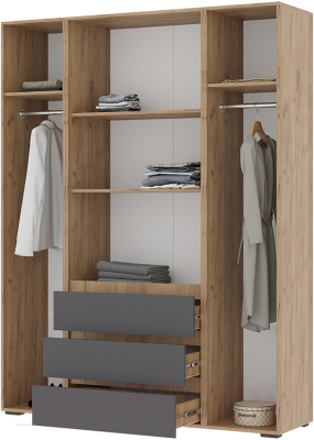 Шкаф Стендмебель Хелен ШК 05 с ящиками