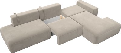 Диван угловой Лига Диванов Лига-036 Модерн Лонг правый / 121415