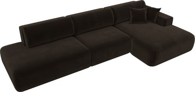 Диван угловой Лига Диванов Лига-036 Модерн Лонг правый / 121417