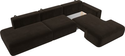 Диван угловой Лига Диванов Лига-036 Модерн Лонг правый / 121417