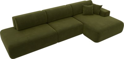 Диван угловой Лига Диванов Лига-036 Модерн Лонг правый / 121419