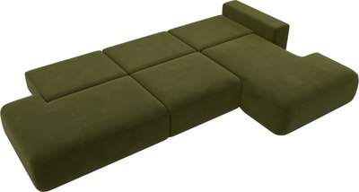 Диван угловой Лига Диванов Лига-036 Модерн Лонг правый / 121419