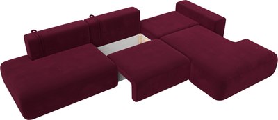 Диван угловой Лига Диванов Лига-036 Модерн Лонг правый / 121420