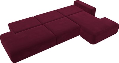 Диван угловой Лига Диванов Лига-036 Модерн Лонг правый / 121420