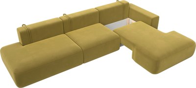 Диван угловой Лига Диванов Лига-036 Модерн Лонг правый / 121421